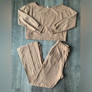 Women's Tan Track Pants & Joggers